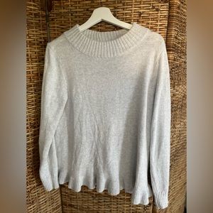 White Old Navy XL high neck sweater